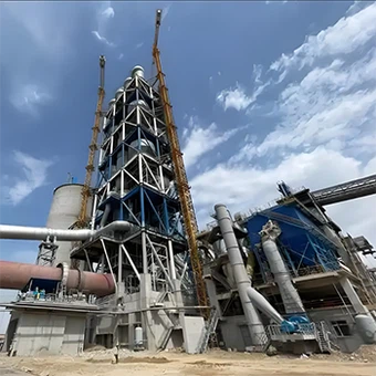 시멘트 생산 라인